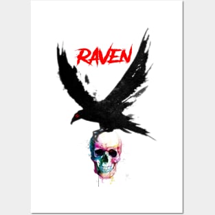 Raven Posters and Art